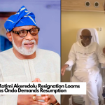 Rotimi Akeredolu Resignation Looms as Ondo Demands Resumption