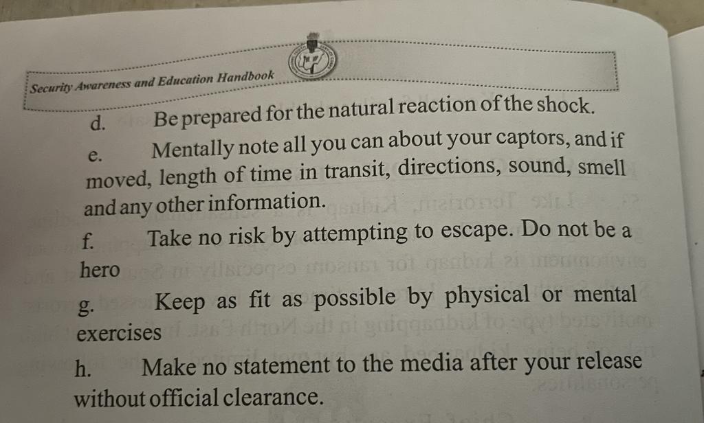 NYSC Guidelines