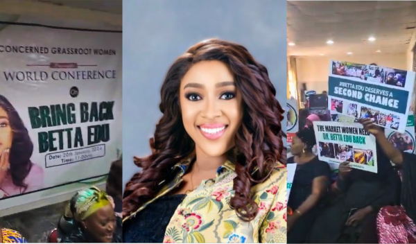 Staged Protesters Urge Tinubu Reinstate Betta Edu over Embezzlement