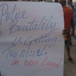 Youths protest in Delta, against police brutality