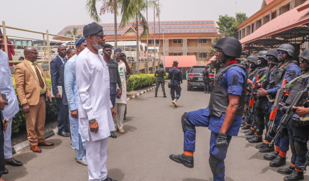 FG 'Hands Over' 2,200 NSCDC "Mining Marshalls" to Solid Minerals Minster, Dele Alake