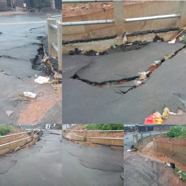 A road project hailed as a beacon of progress in the Makun Sagamu community of Ogun State has succumbed to nature's fury.