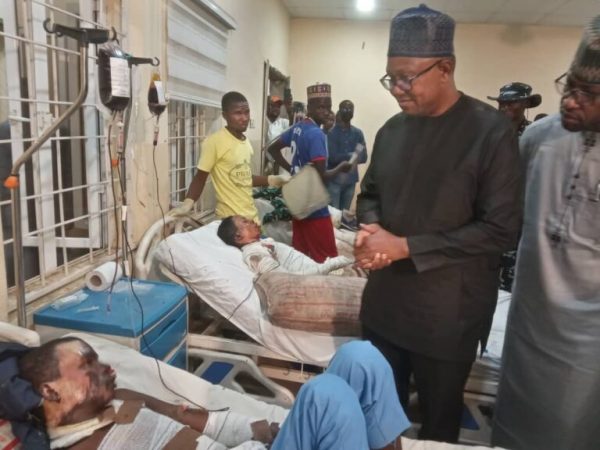 Peter Obi visit victims