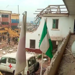 The staff and children of a Red Cross facility in Holy Ghost/Enugu State Government.