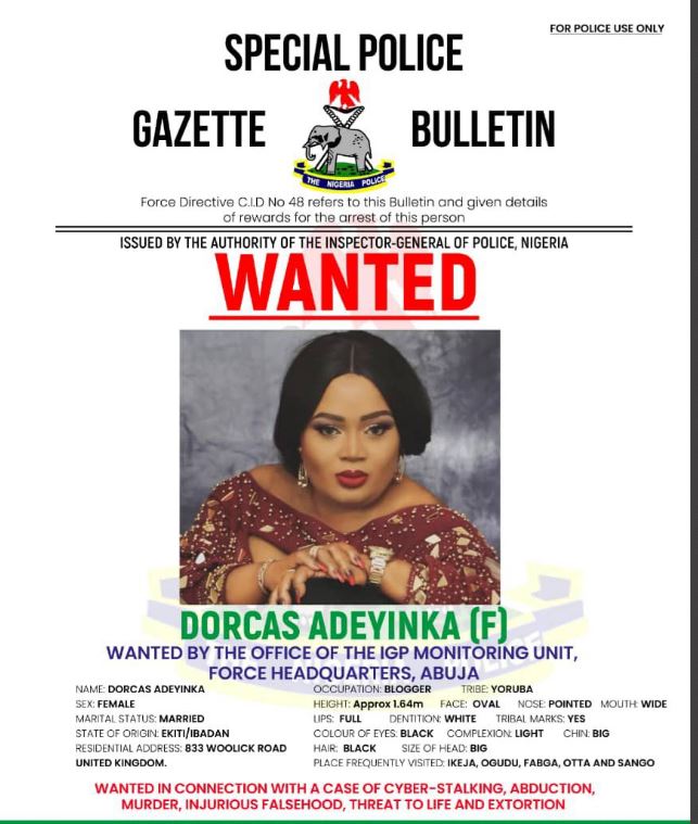 Adeyinka Cyberstalking