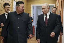 Russia President Vladimir Putin and North Korean leader Kim Jong Un
