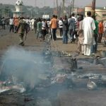 According to reports, double tragedy struck in Gwoza town earlier when two suicide bombers detonated improvised explosive devices (IEDs) at a wedding venue and subsequent burial.