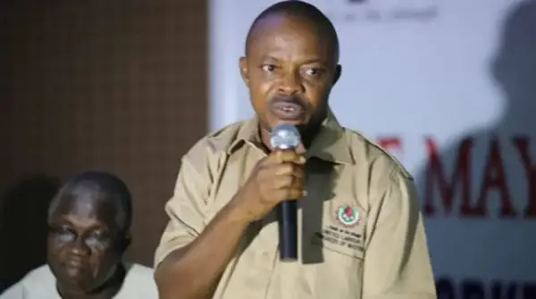 Nigeria Labour Congress (NLC) President Joe Ajaero, .