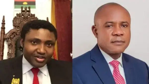 Governor Peter Mbah of Enugu State has accused Simon Ekpa, a Finland-based Biafra agitator, of being the mastermind of terror and violence in the South-East of Nigeria.