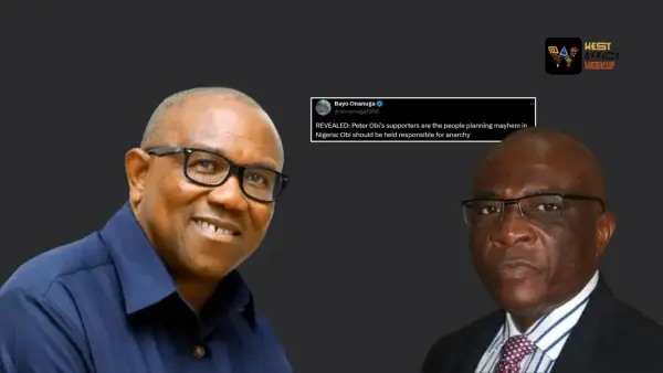 Peter Obi Sues Bayo Onanuga N5bn Over False Accusation Of Planned 'Mayhem' In Nigeria