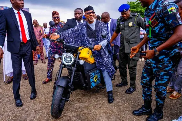 Governor Dapo Abiodun Introduces N2,500 Charging Fee for Newly Launched Electric Bikes