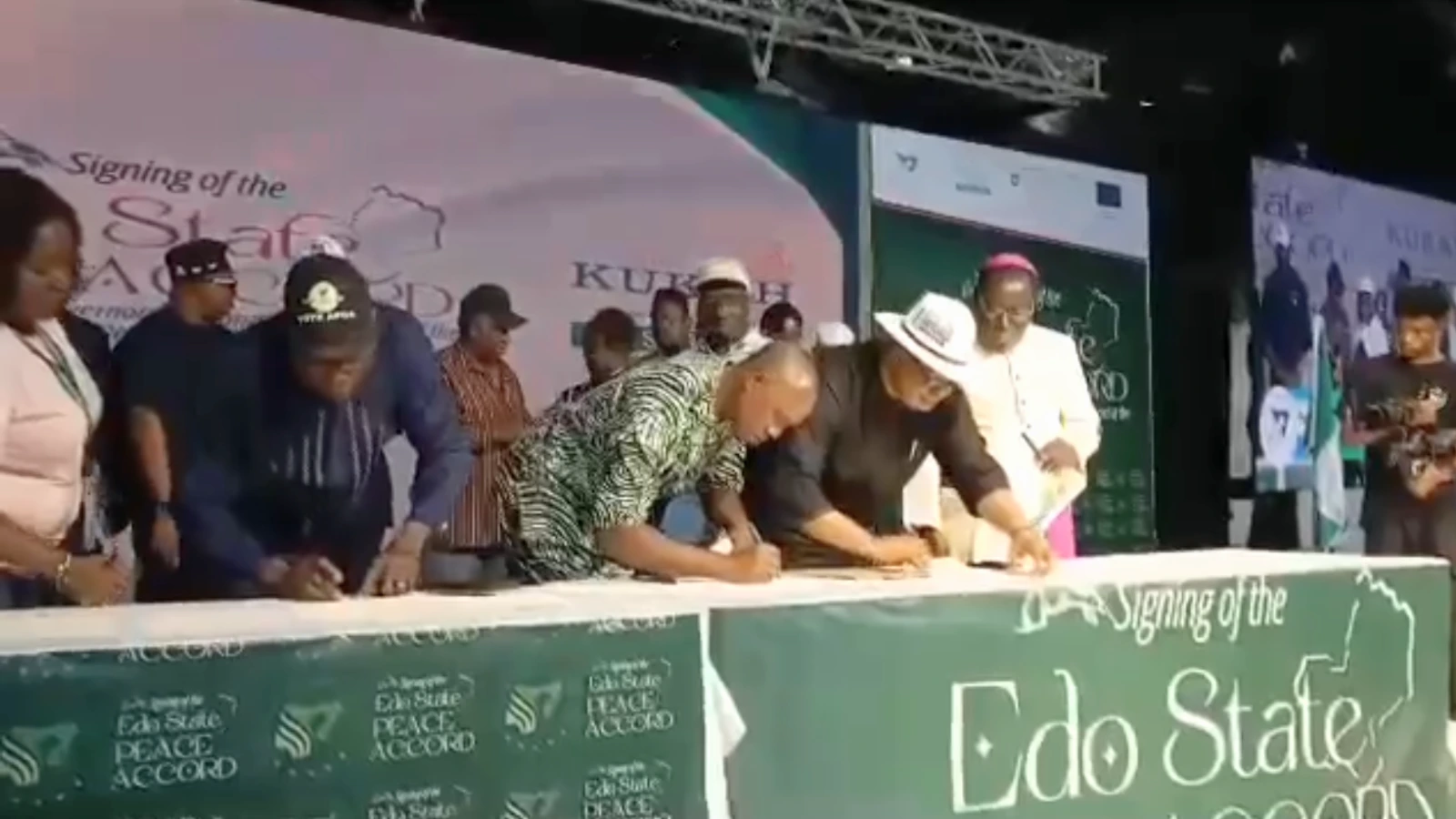 Edo Election: PDP Refuses To Sign Peace Accord with Major Opposition Parties LP, APC on Security Condition