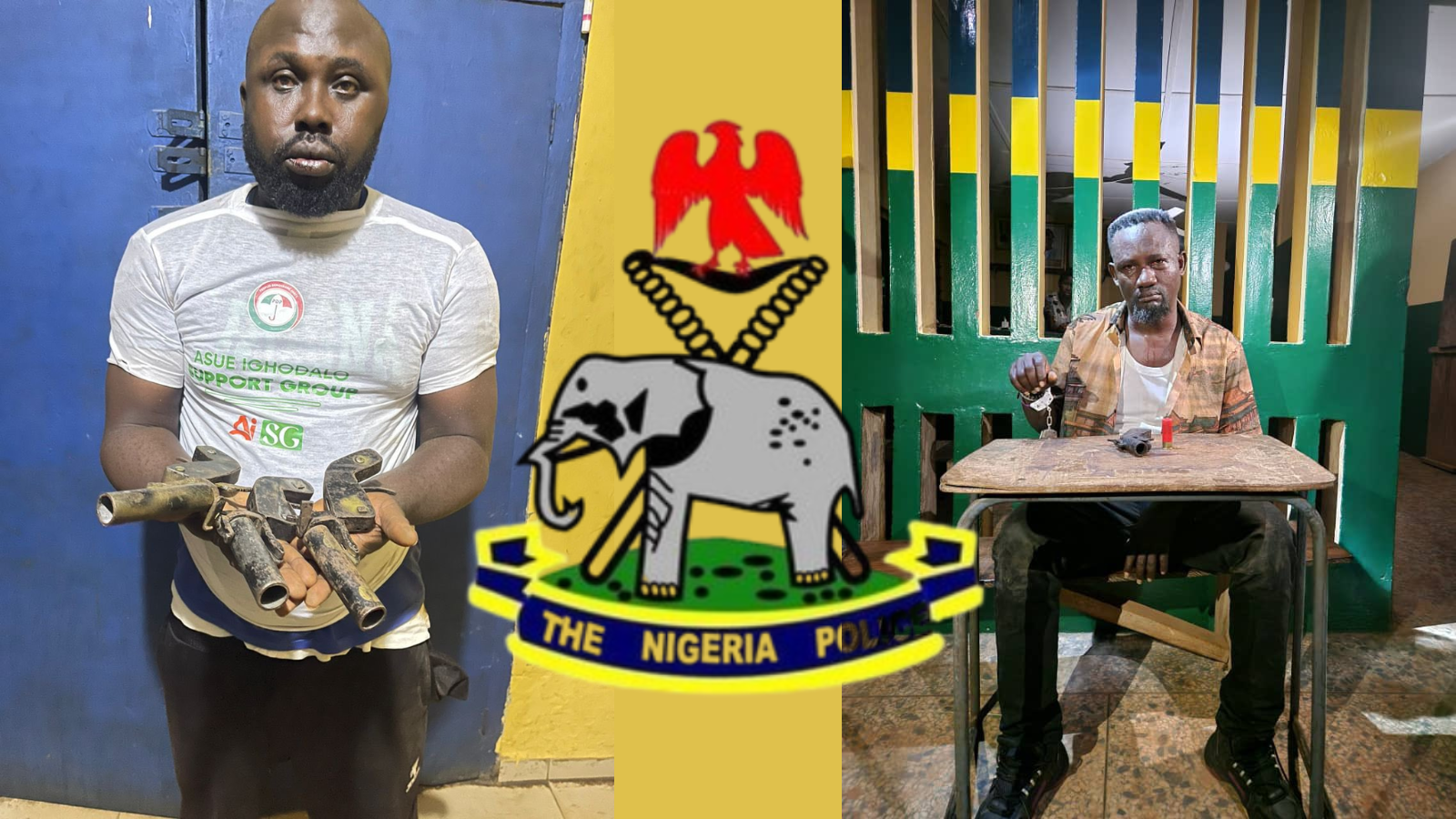 #EdoElection: Nigeria Police Force Arrests Two Alleged PDP-Sponsored Thugs