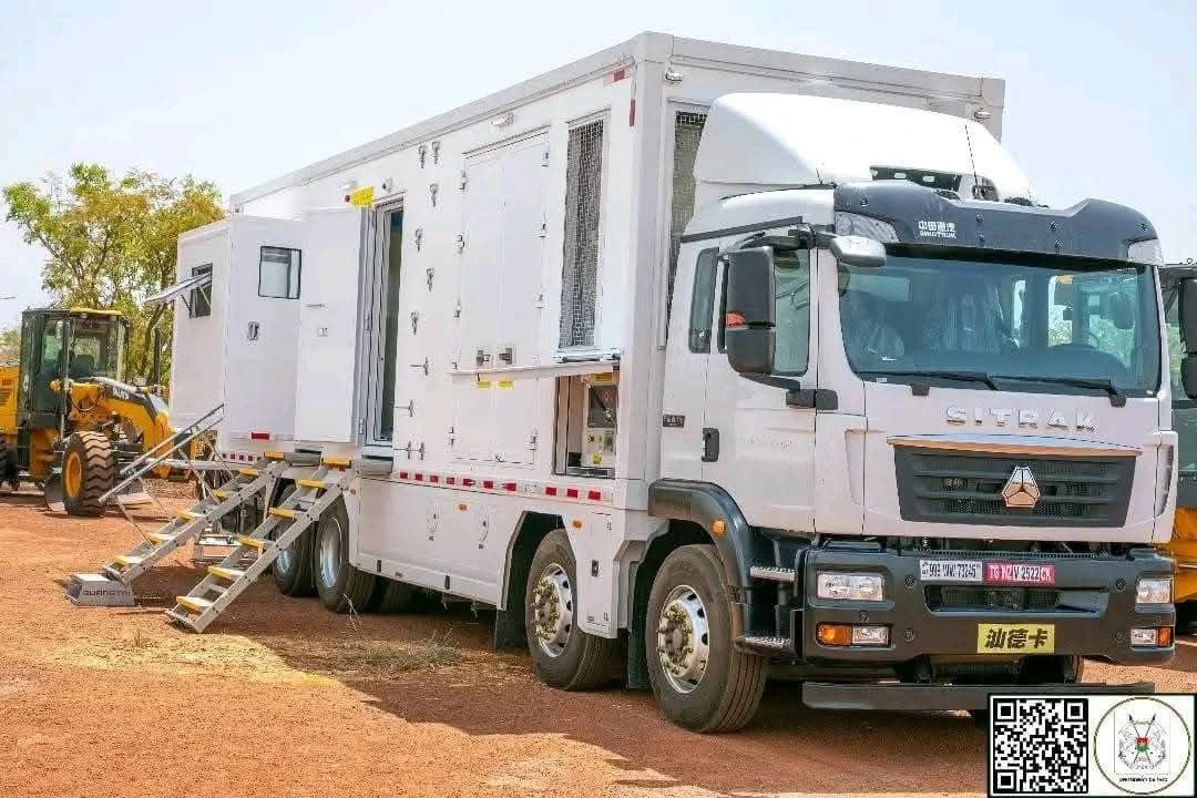 Burkina Faso ultramodern mobile hospital