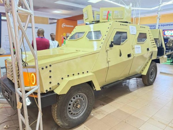 Burkina Faso armoured vehicles