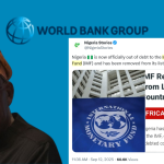Nigerian Influencer Shares 4-Month-Old News, Subtly Implying Nigeria Is IMF-Debt-Free as Tinubu's Borrowing Spree Shifts to World Bank