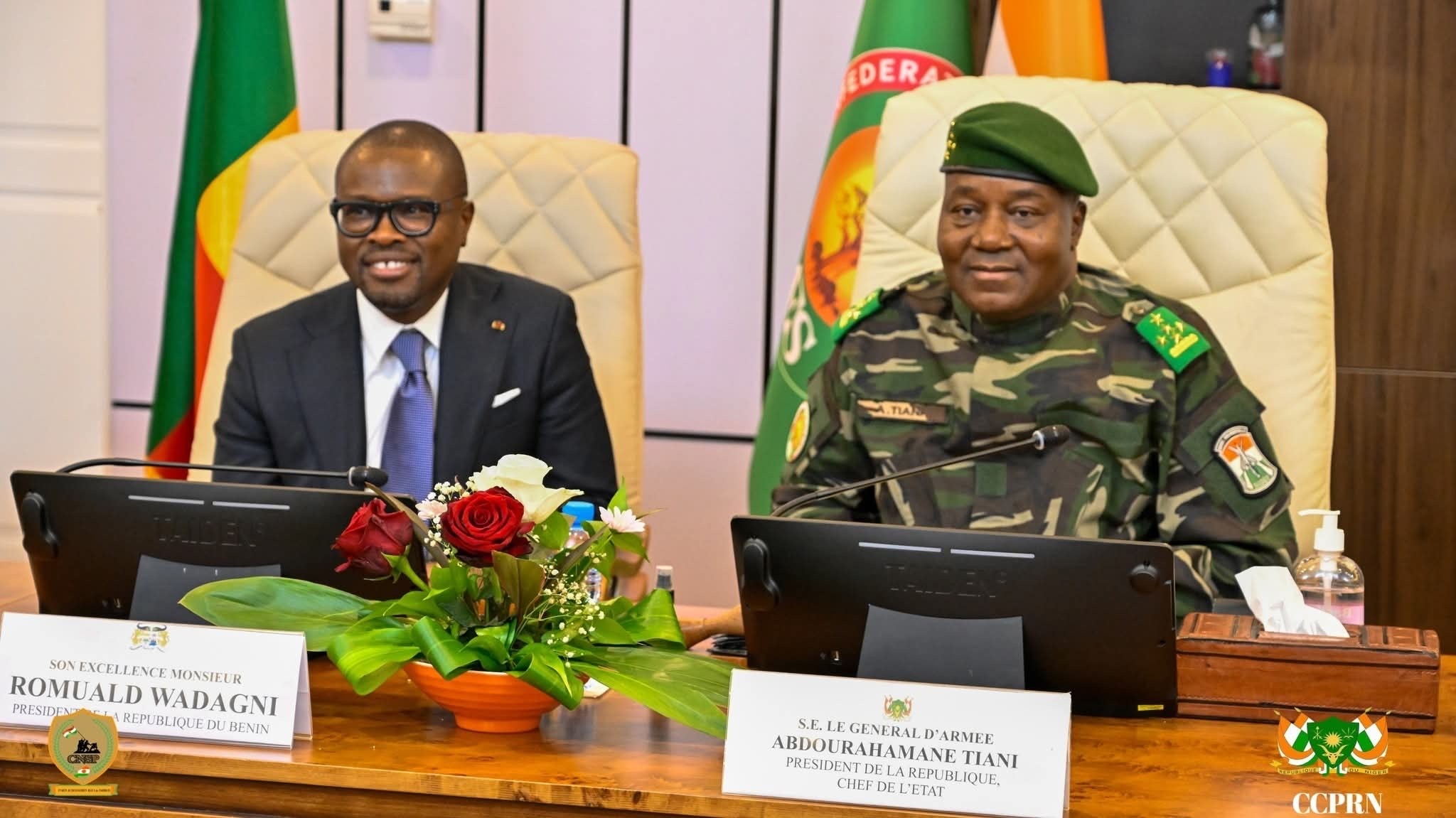 Benin’s New President Romuald Wadagni Visits Niger in High Hopes Visit